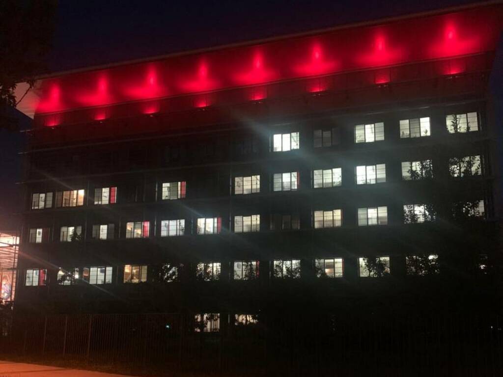 Ospedale illuminato