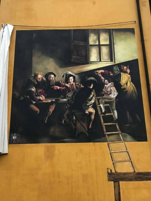 Murale Caravaggio