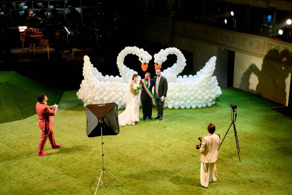 Nozze in villa di Gaetano Donizetti - foto Gianfranco Rota