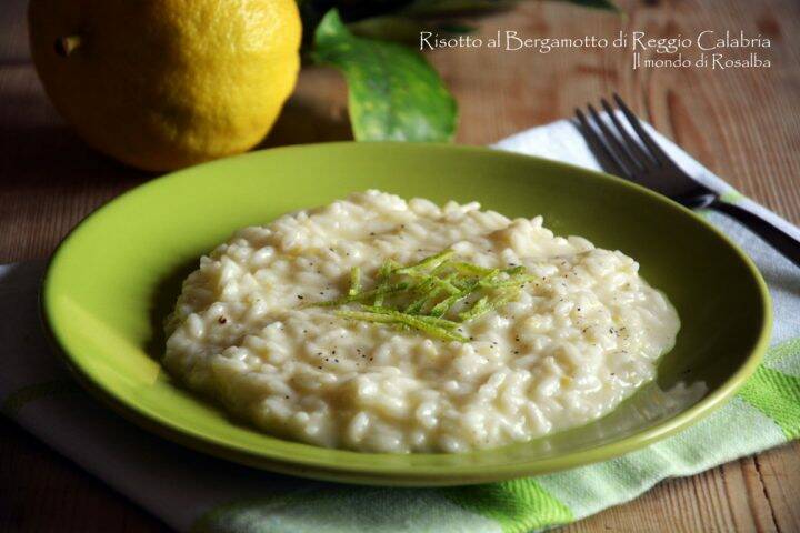 risotto al bergamotto (GialloZafferano)