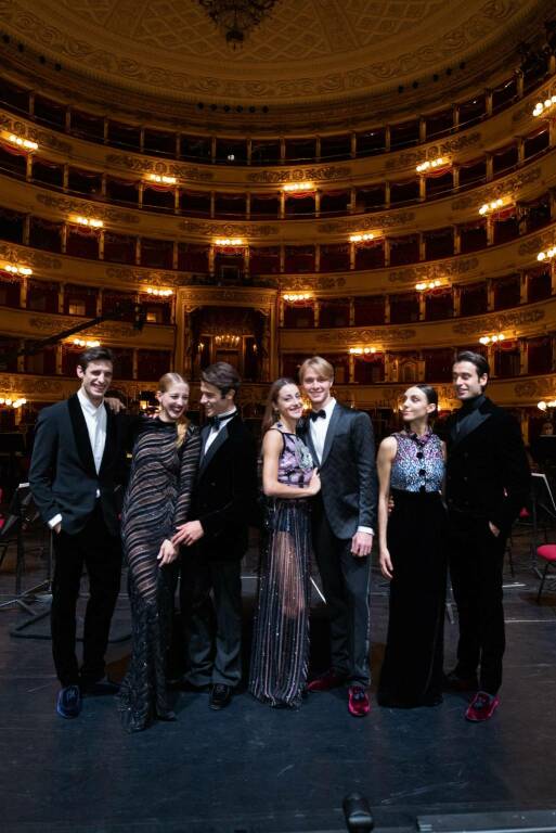 Armani veste la serata inaugurale del Teatro Alla Scala - foto di Stefano Guindani