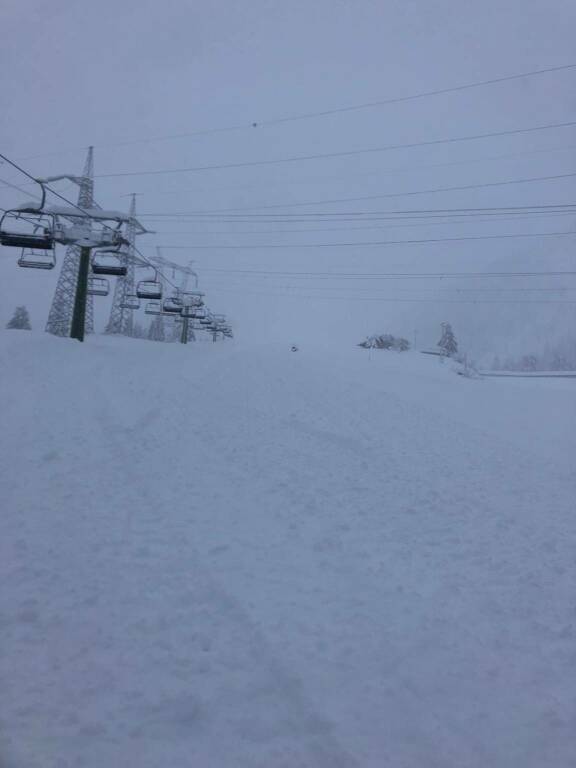 Due metri di neve a Foppolo