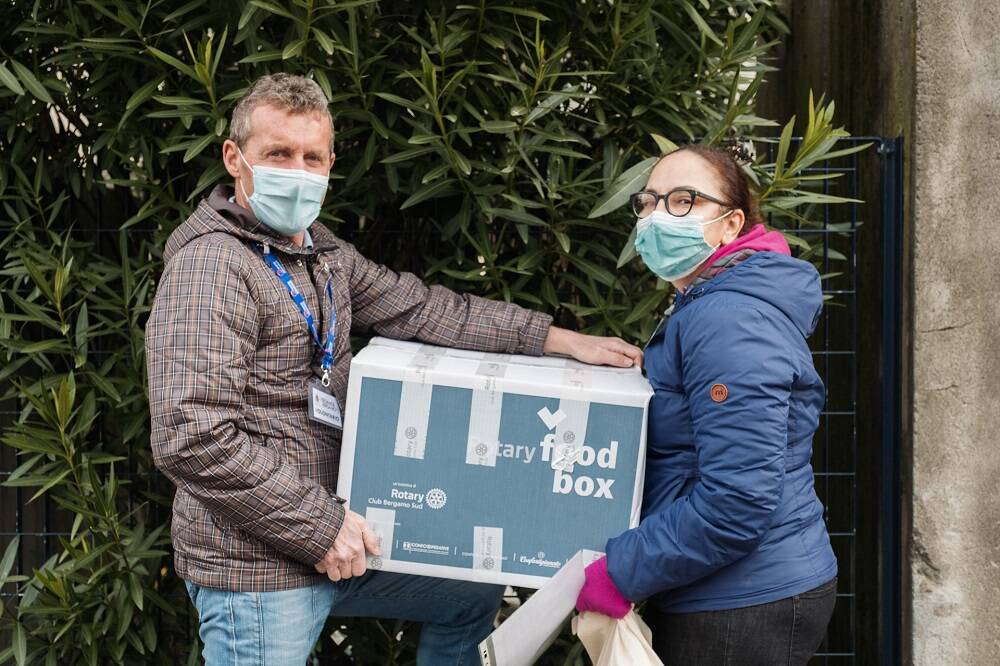 rotary food box