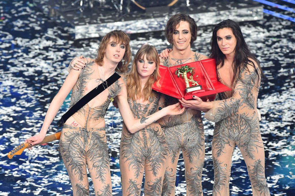 maneskin sanremo 2021 (Getty Images)