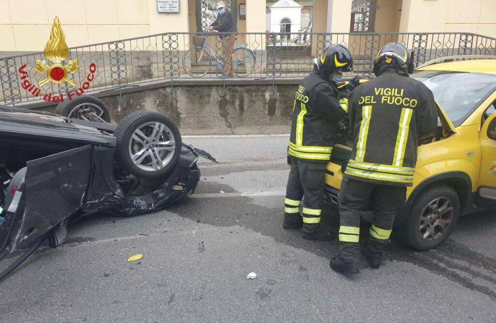 Incidente stradale a Predore