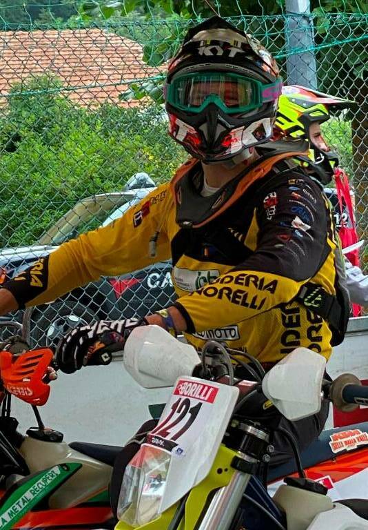 Carmelo Mazzoleni,  Carmelo Mazzoleni, 2° classe Expert 300 su KTM 300 cc 2T, al Campionato Italiano Enduro Major a Farini (PC)