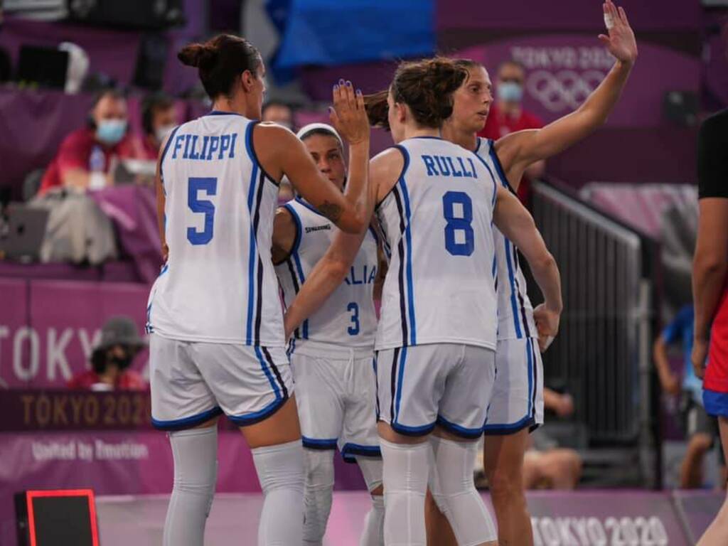 italbasket olimpiadi tokyo 2020 (pagina Facebook Italbasket)