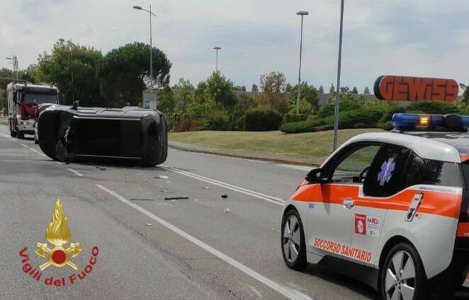 Grave incidente stradale a Cenate Sotto