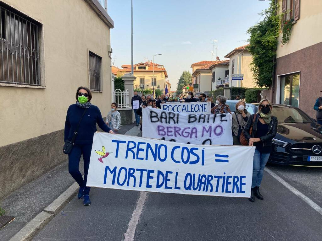 manifestazione comitato Boccaleone 