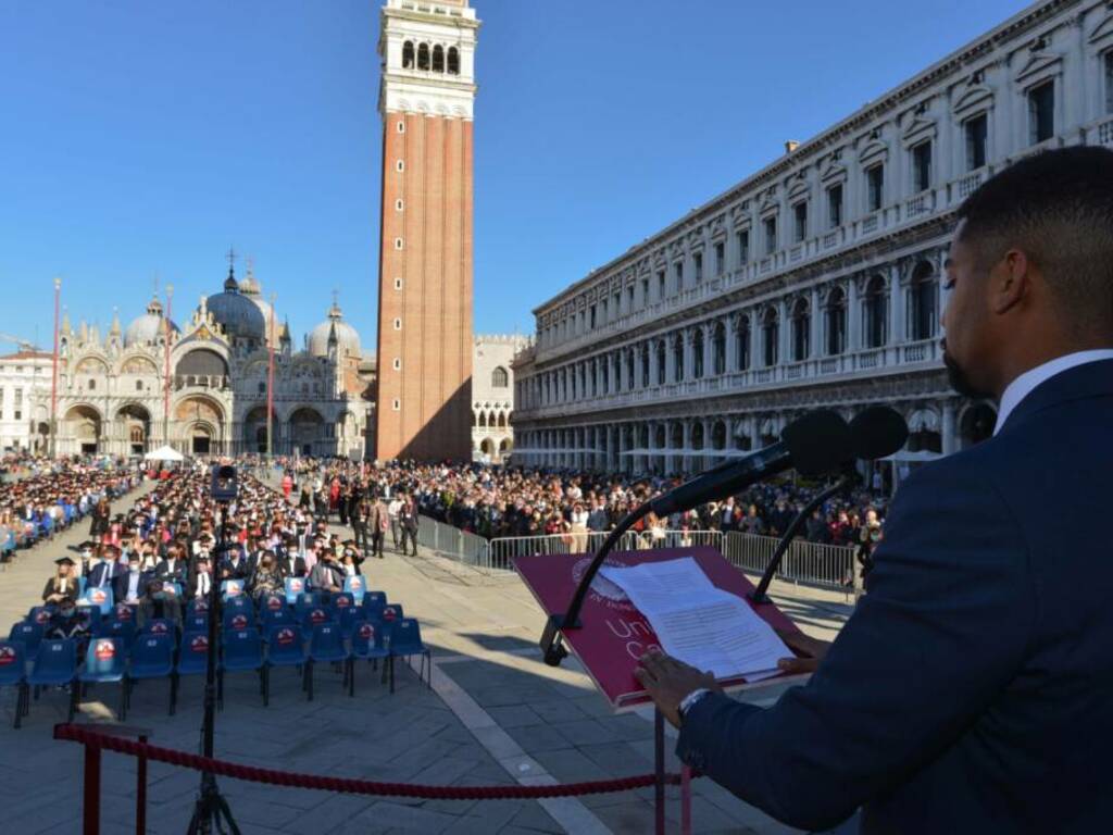 Simone, from Lovere, best Italian student of Ca 'Foscari