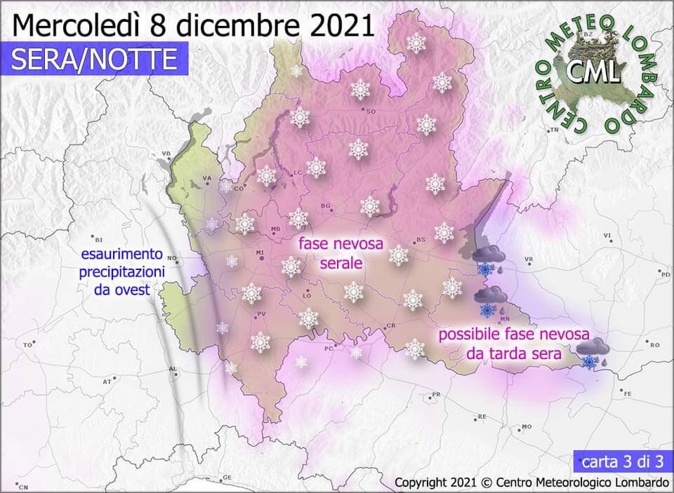 Neve Lombardia 