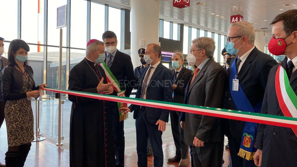 Orio, inaugurato l'ampliamento del nuovo lato ovest