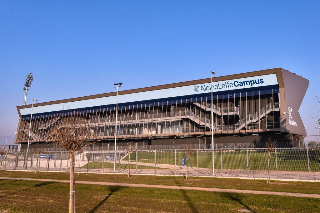 Immerso nel verde e realizzato da aziende bergamasche, ecco l'AlbinoLeffe Stadium