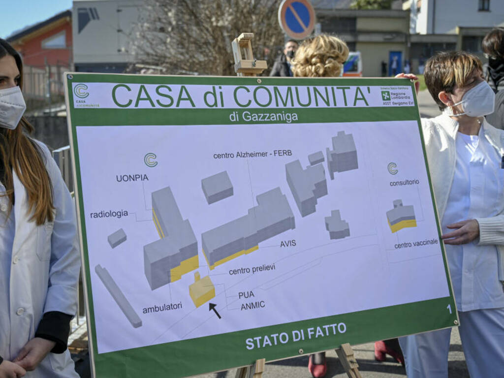 Inaugurate le Case di comunità in Bergamasca