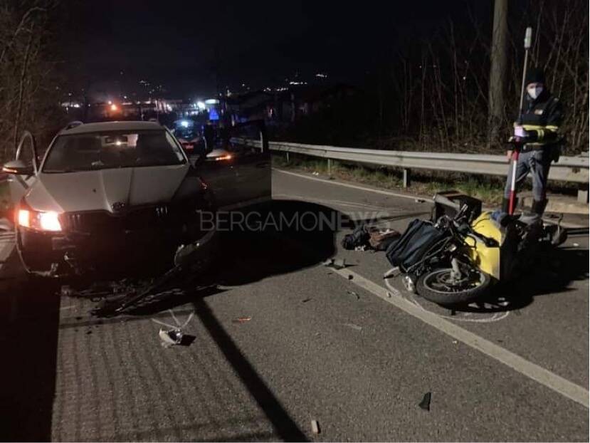 Incidente mortale a Brusaporto 