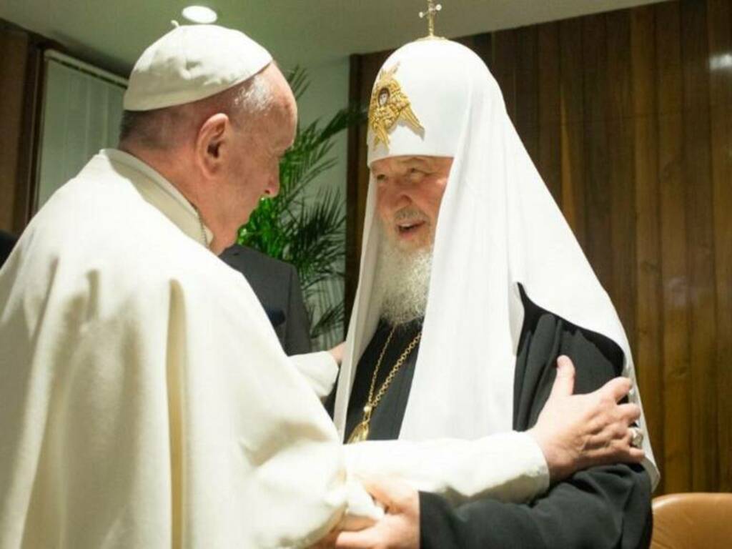 Papa Francesco e il patriarca Kirill