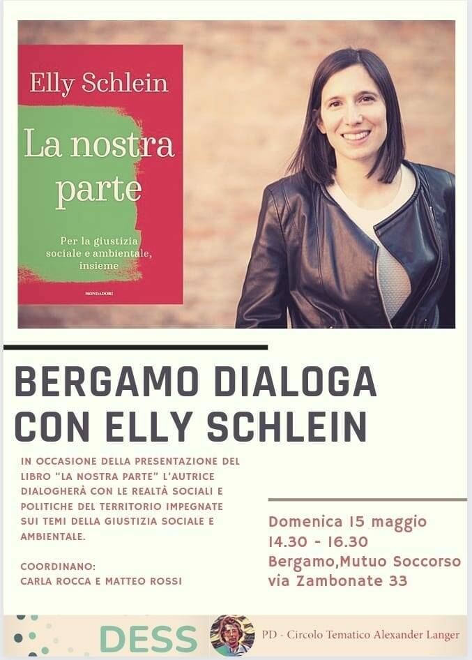 Bergamo dialoga con Elly Schlein