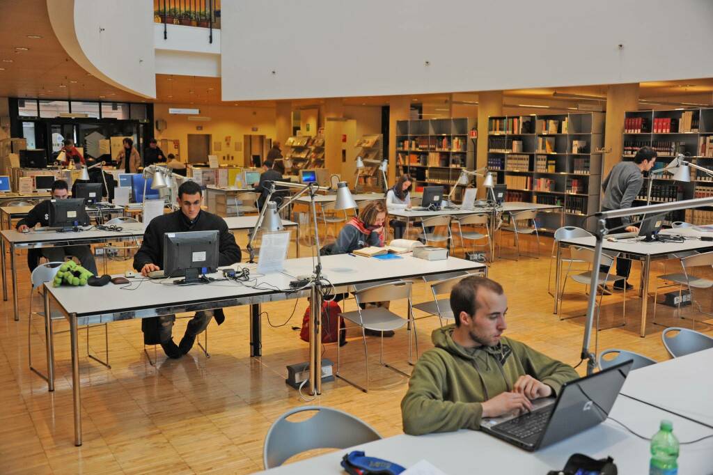 sala studio biblioteca tiraboschi