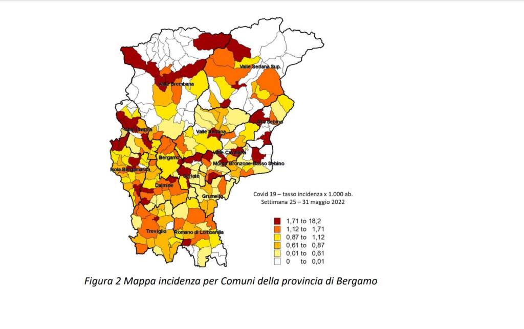 covid dati Ats bergamo