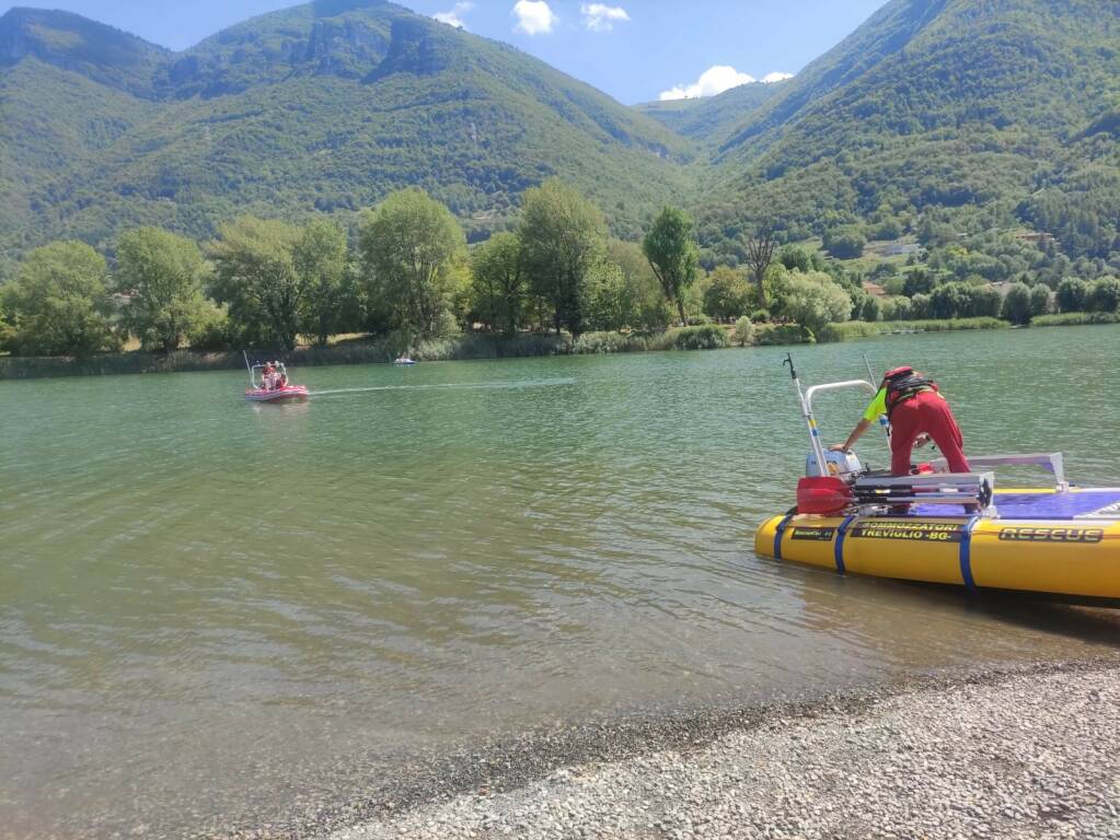 I soccorsi a Spinone al Lago