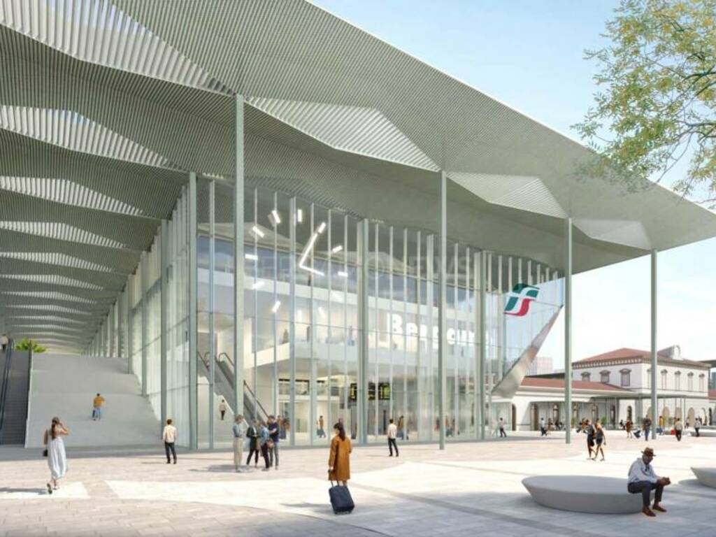 Ecco come sarà la nuova stazione di Bergamo