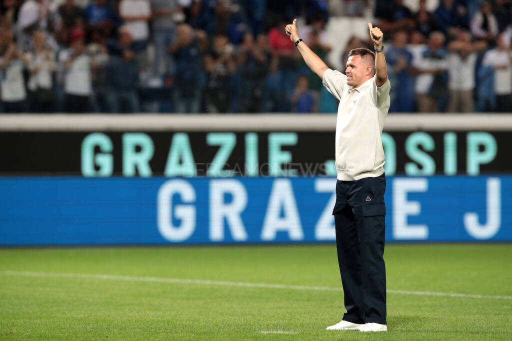 Il saluto commosso di Ilicic al Gewiss Stadium