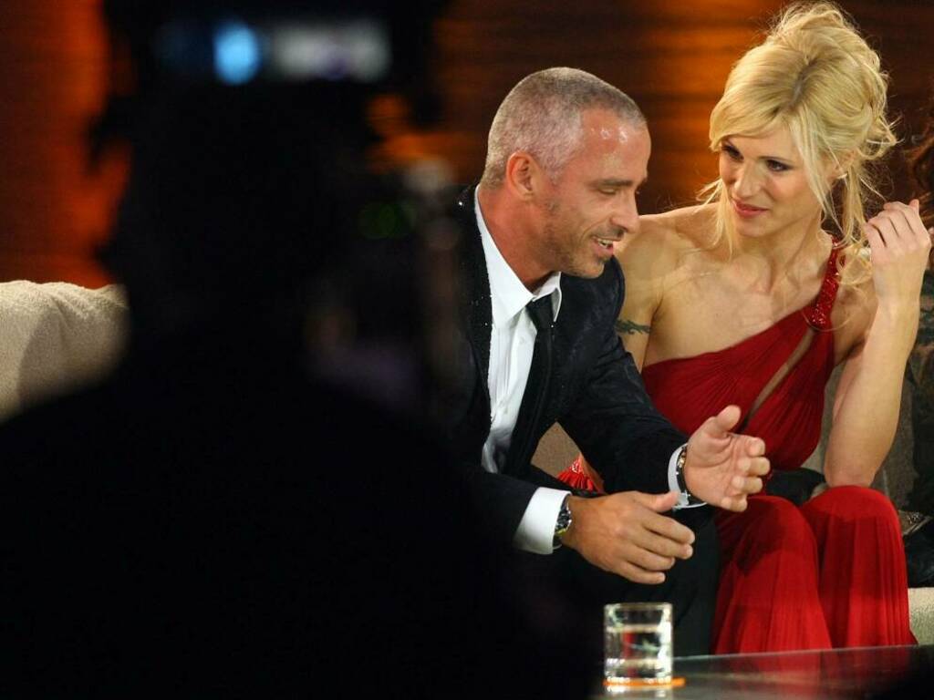 Eros Ramazzotti e Michelle Hunziker – foto Getty