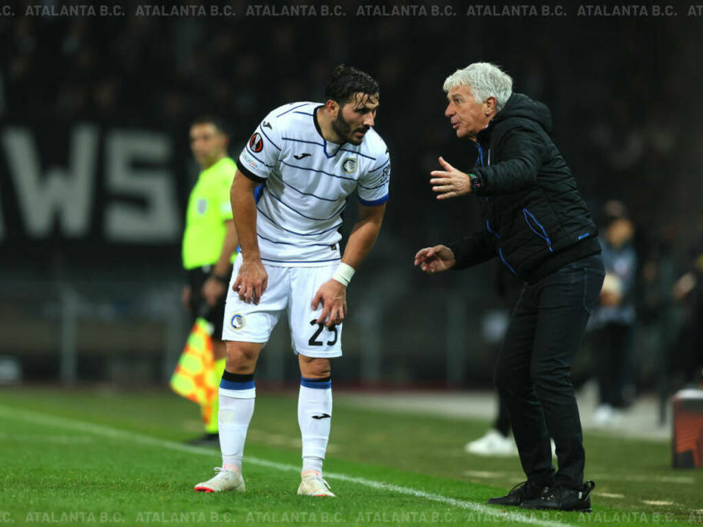 Sturm Graz-Atalanta Kolasinac Gasperini