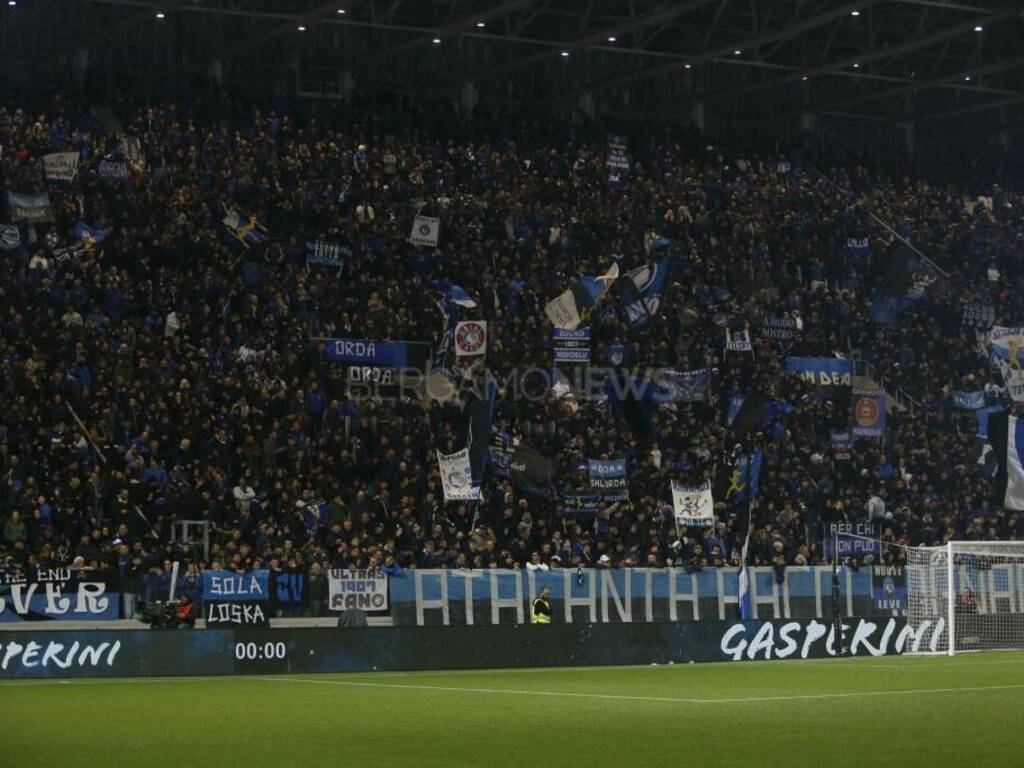 Atalanta-Lazio curva nord