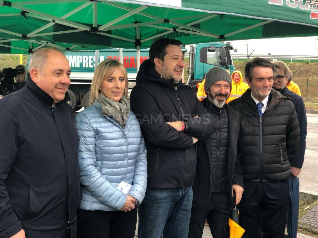 Salvini a Bergamo