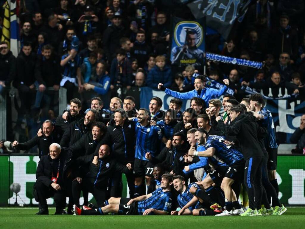 Atalanta-Liverpool, gli scatti di una serata storica per Bergamo