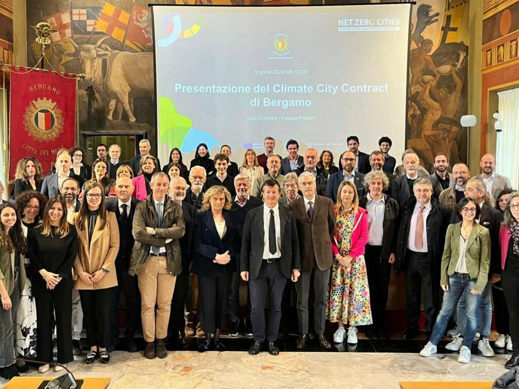 Bergamo sigla il "climate city contract"