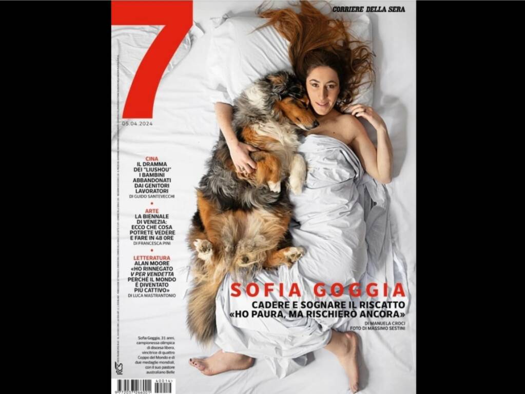 Sofia Goggia en portada con dos pies izquierdos: un comentario satírico sobre Selvagia Lucarelli