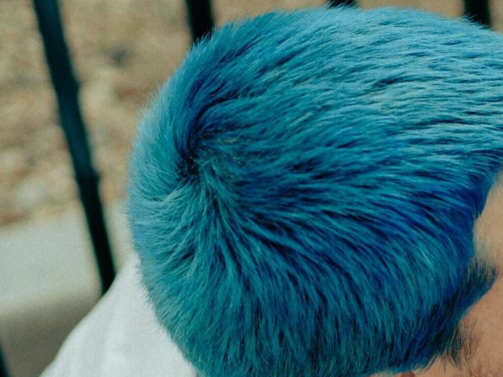 capelli azzurri