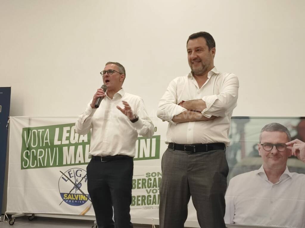 Matteo Salvini al PalaSpirà: “Abbiamo il vento a favore: La Lega sarà la vera sorpresa in queste elezioni”